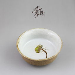精品茶具 原創手繪粗陶茶盞系列 小茶器,大世界